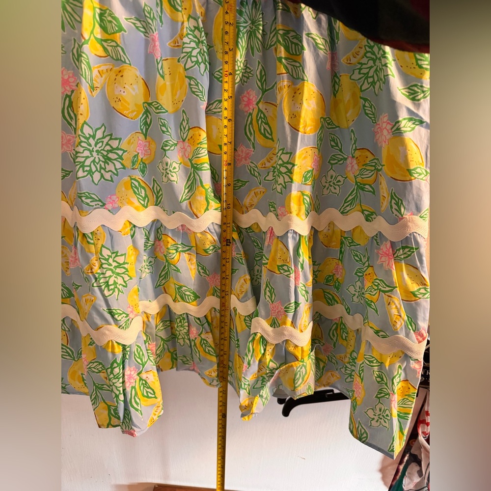 Lilly Pulitzer Angelynn Women's Size 16 Bluette Make Lemonade Dress NWT - Picture 11 of 11